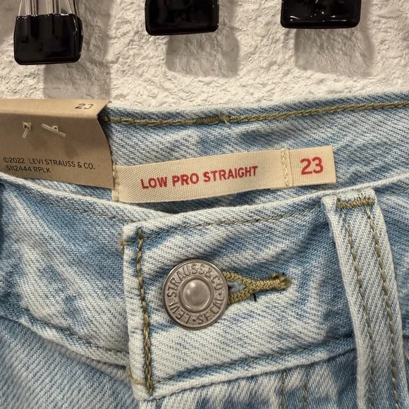 Levi's Sky Blue Denim Pants - Picture 3 of 3